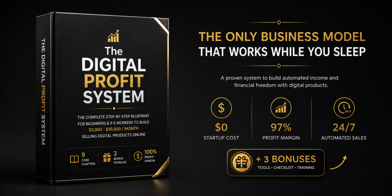 The Digital Profit System course cover